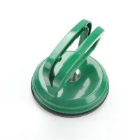 Ventuză din sticlă verde